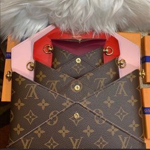 SOLD LV small mono Kirigami Pochette w/LV key chain - only